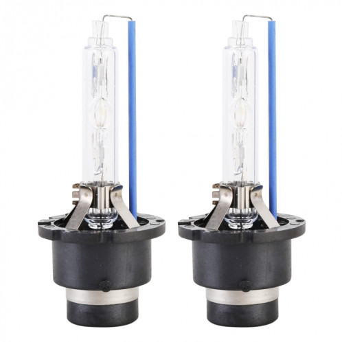 2 PCS D4S 35W 3800 LM 8000K Ampoules HID Lampes au xénon, DC 12V (lumière blanche) SH16WL1775-010