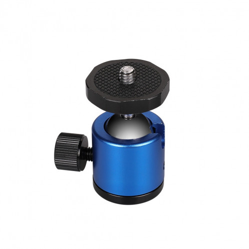 Rotule panoramique en métal avec rotation à 360 degrés pour appareils photo reflex numériques et numériques (bleu) SH671L1613-08