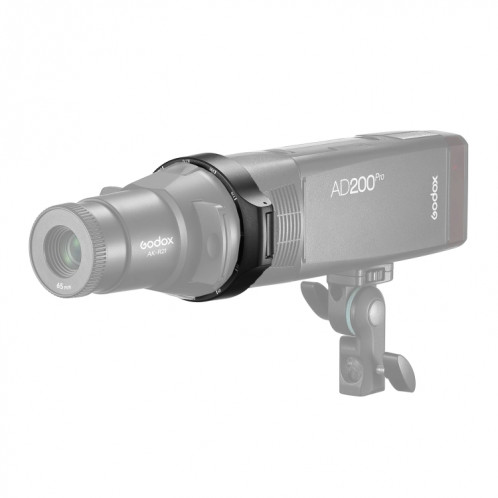 Godox AK-R28 Support adaptateur de tête de flash ronde pour accessoire de projection AK-R21 (noir) SG190B243-05