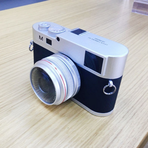Accessoires de studio photo de modèle d'appareil photo reflex numérique factice non fonctionnel pour Leica M, objectif court (argent) SH412S522-08
