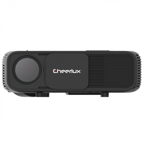 Cheerlux CL760 4000 Lumens 1920x1080 1080p HD Smart Projecteur, Support HDMI X 2 / USB X 2 / VGA / AV (Noir) SC608B415-013