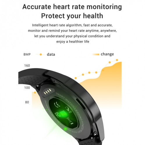 Montre intelligente étanche IP67 avec écran couleur IPS G20 1,3 pouces, prise en charge de la surveillance de l'oxygène sanguin / surveillance du sommeil / surveillance de la fréquence cardiaque, style: bracelet en SH301D705-016