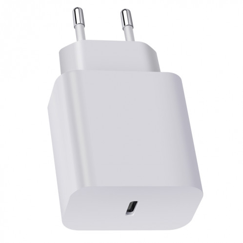 XY PD 25W Chargeur de voyage à port USB-C / Type-C pour les appareils Samsung Chargements rapides, prise EU (Blanc) SH301B698-04