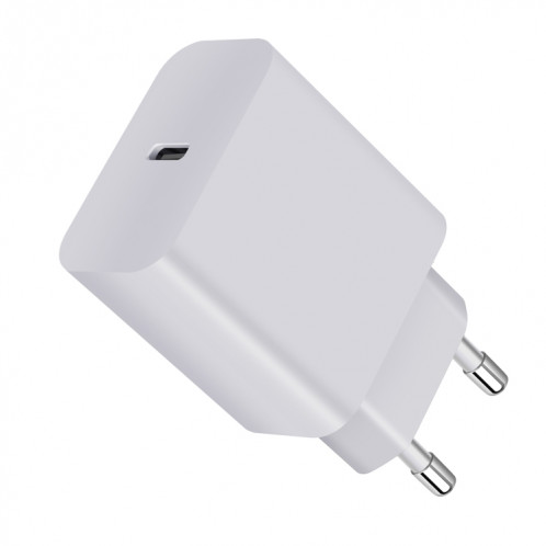 XY PD 25W Chargeur de voyage à port USB-C / Type-C pour les appareils Samsung Chargements rapides, prise EU (Blanc) SH301B698-04