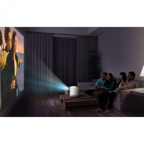 VIVIBIBIGHT D3000A 1080P 5000 Lumens Portable Home Theater Led HD Digital Projecteur (blanc) SV701B720-07