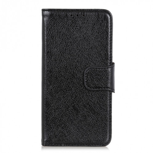 Texture Nappa Horizontal Flip Cuir Toot avec porte-cartes et portefeuille pour iPhone 13 Pro (Noir) SH603B361-07