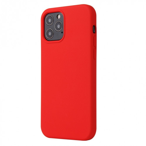 Étui de protection antichoc couleur liquide en silicone liquide pour iPhone 13 Pro (rouge) SH603O366-07