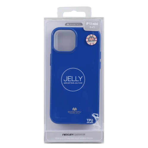 Gelée gelée gelée complète caisse souple pour iPhone 13 mini (bleu) SG201H808-07