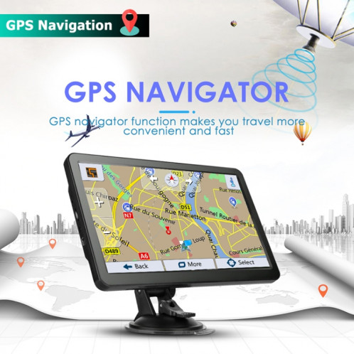GPS de 7 pouces GPS NAVIGATOR 8G + 256M Écran Capacitive Haute Configuration, Spécifications: Asie du Sud-Est Carte SH4803765-07