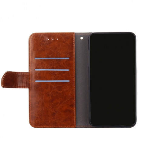 Couture géométrique Horizontal Flip TPU + PU Coque en cuir avec porte-cartes et portefeuille pour iPhone 13 Pro (rouge) SH103E1260-07