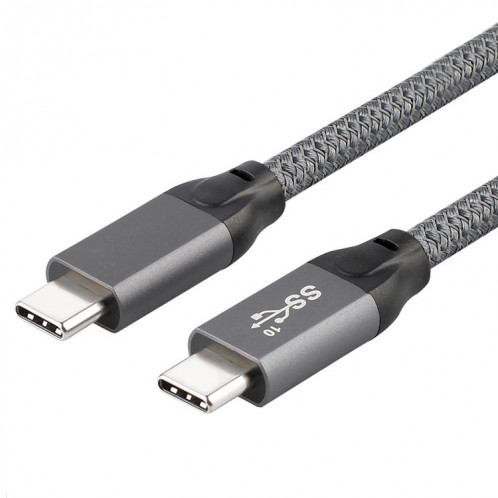 100W USB-C / TYPE-C Mâle à USB-C / Type-C Câble de données de la fonction Full-Fonction avec effet électronique, Longueur du câble: 0.5m SH26011824-07