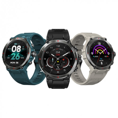 Zeblaze Stratos 2 1,3 pouce Smart Watch Smart Watch, Support Surveillance du sommeil / Surveillance de la fréquence cardiaque (Noir) SZ001A542-08