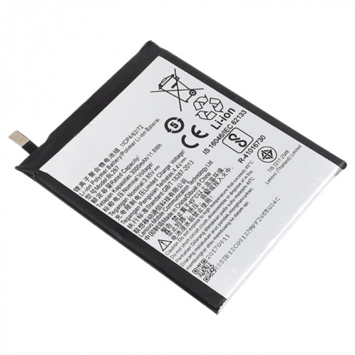 Remplacement de batterie Li-polymère 4000 mAh BL296 pour Lenovo Z6/Z6 Pro, Remarque importante : pour les batteries au lithium, seuls des moyens d'expédition sécurisés vers l'Union européenne (27 pays), le SH45241552-03