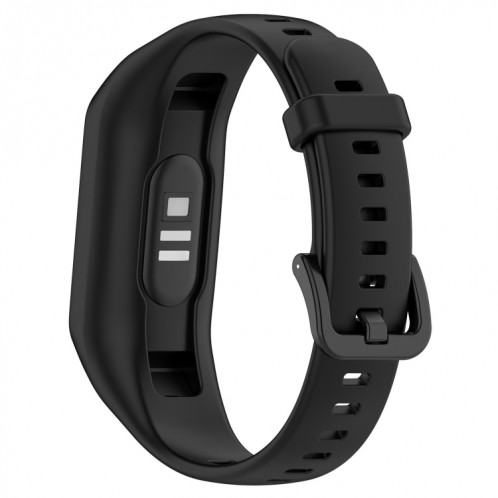 Pour Keep Band B2 Bracelet de montre en silicone intégré de couleur unie (noir) SH301C237-09