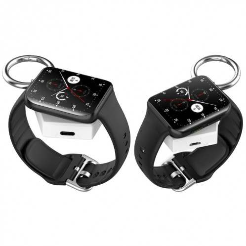 Pour chargeur de montre intelligente portable OPPO Watch X / OnePlus Watch 2 (blanc) SH401B1373-08