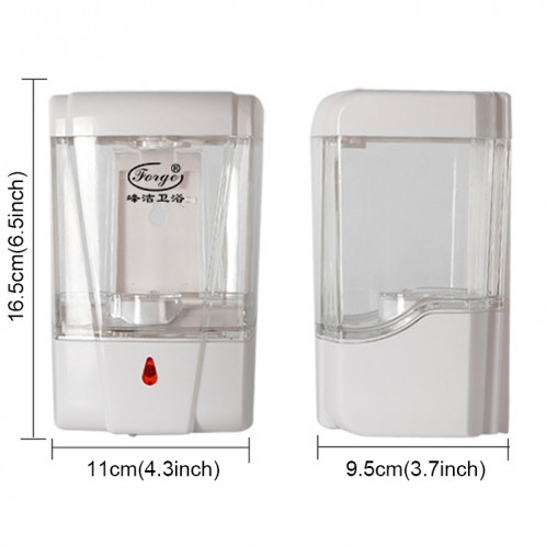 Distributeur automatique de savon liquide ou gel hydroalcoolique 700 ml SH23441092-014