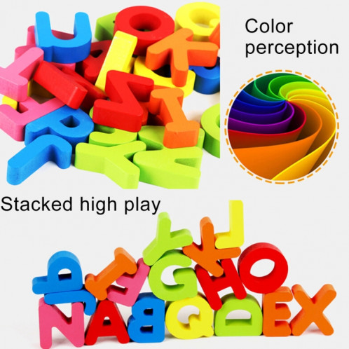 Jouets en bois pour enfants Puzzles Jouets éducatifs Puzzle Conseil Jouet plaque cognitive SH580A1071-04