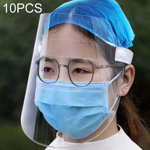 Masque transparent anti-éclaboussures anti-salive 10 pcs SH2055555-012