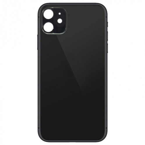 Cache arrière de la batterie en verre pour iPhone 11 (noir) SH21BL810-04