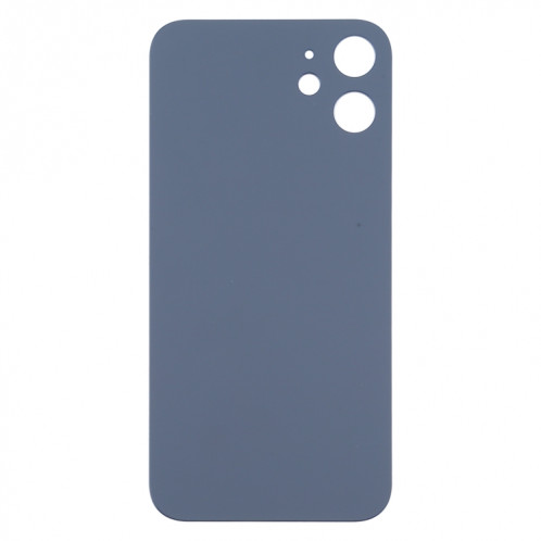 Couvercle de batterie arrière à grand trou de caméra de remplacement facile pour iPhone 12 Mini (bleu) SH10LL1759-06