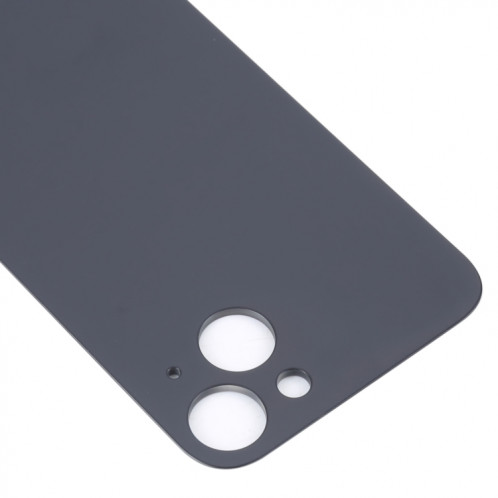 Couvercle de batterie arrière en verre pour grand trou de caméra de remplacement facile pour iPhone 14 (noir) SH19BL1437-06