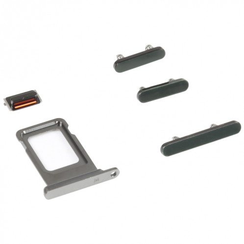 Tiroir Carte SIM + Touches Latérales pour iPhone 14 Pro (Noir) SH045B1006-04