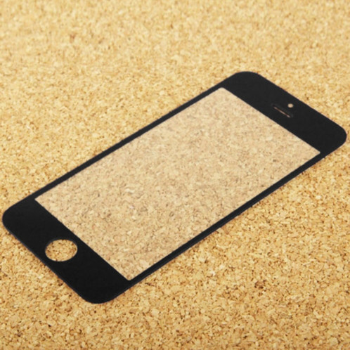 10 PCS iPartsAcheter pour l'écran avant de l'iPhone 5C verre extérieur (noir) S192BT728-07