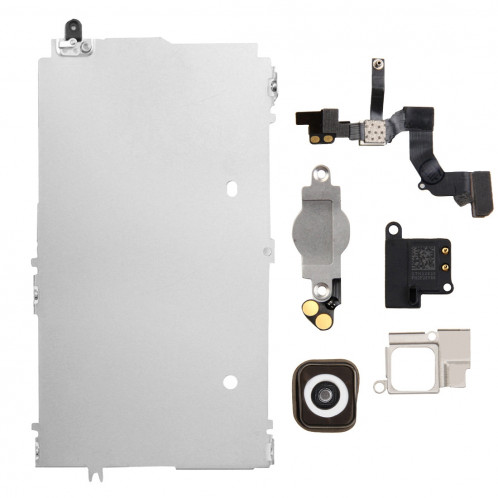 6 en 1 pour iPhone 5 accessoires de réparation LCD, ensemble de pièces (blanc) SH015W1629-04