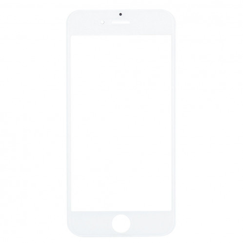 iPartsAcheter pour iPhone 6s Plus Lentille extérieure en verre avec écran frontal Cadre LCD et OCA Optically Clear Adhesive (Blanc) SI500W1606-06