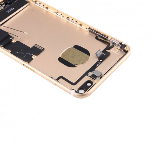 iPartsAcheter pour iPhone 7 Plus Batterie couvercle arrière avec bac à cartes (or) SI42JL219-06