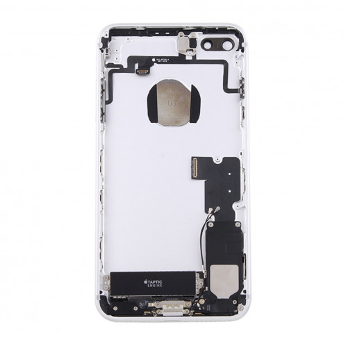 iPartsAcheter pour iPhone 7 Plus Batterie Couvercle arrière avec bac à cartes (Argent) SI42SL1475-06