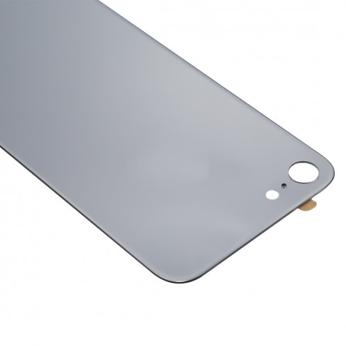 iPartsAcheter pour iPhone 8 Verre Miroir Surface Batterie Couverture Arrière (Argent) SI66SL1036-06