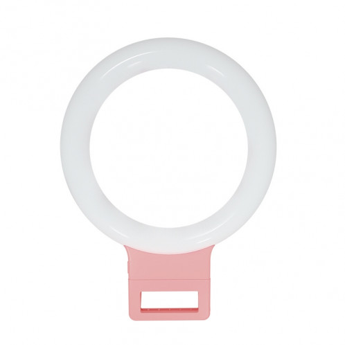 XJ18 LED Light Live Lumière de remplissage du flash avec retardateur (rose) SH021F222-09