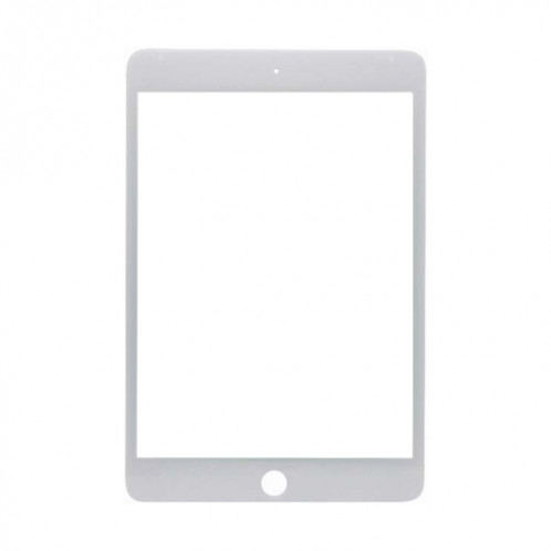 Lentille en verre externe de l'écran avant pour iPad Pro 12,9 pouces / iPad Pro 12,9 pouces (2017) (blanc) SH207W966-04