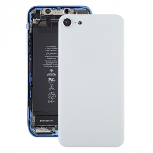 Cache arrière de la batterie en verre pour iPhone SE 2020 (blanc) SH12WL1287-06