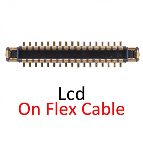 Connecteur FPC d'écran LCD sur câble flexible pour iPhone XS Max / XS / X SH00711976-04
