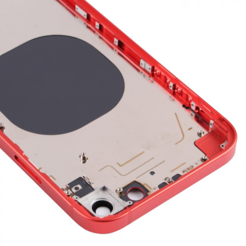 Couvercle de boîtier arrière avec imitation apparence de IP13 pour iPhone XR (rouge) SH71RL1504-07