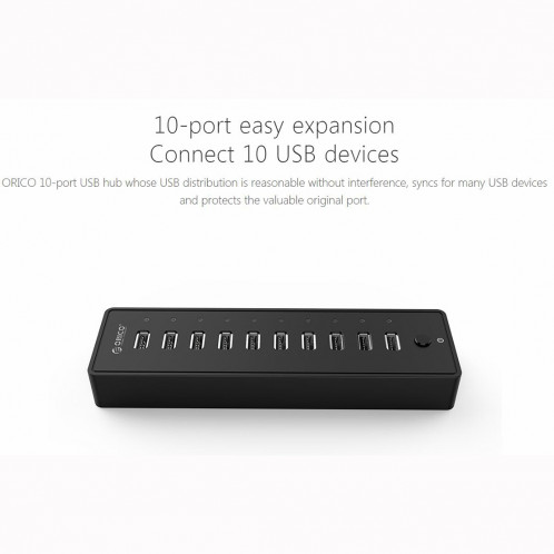 HUB 10 ports USB 2.0 ORICO P10-U2-V1 SO9606978-011