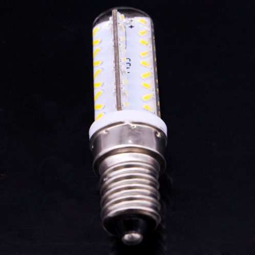 E14 3.5W 200-230LM ampoule de maïs, 72 LED SMD 3014, luminosité réglable, AC 110V (blanc chaud) SH31WW1872-011