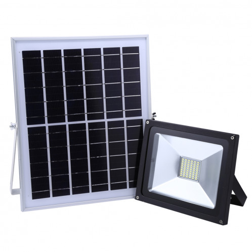 Lumière d'inondation solaire imperméable de TGD 30W IP65, lumière intelligente de 54 LEDs avec le panneau solaire et à télécommande SH5984735-016