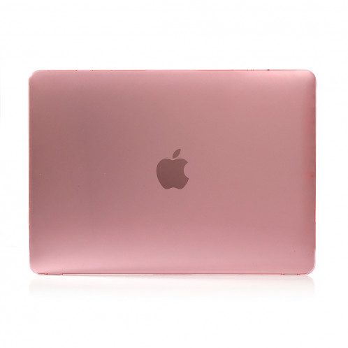 Housse de protection en cristal pour ordinateur portable pour MacBook Air 13,3 pouces A1932 (2018) (rose) SH211F687-04