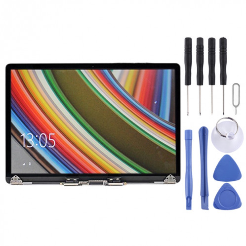 Écran LCD complet pour MacBook Pro 15,4 pouces A1990 (2018) (Argent) SH245S628-04