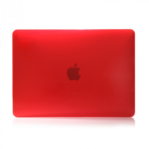 Etui de protection pour ordinateur portable Crystal Style pour MacBook Pro 15,4 pouces A1990 (2018) (Rouge) SH319R486-04