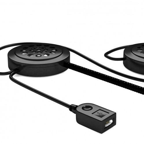 MH02 Bluetooth V4.0 casque casque 5V pour moto conduite avec microphone anti-parasitage (noir) SH681B1963-09