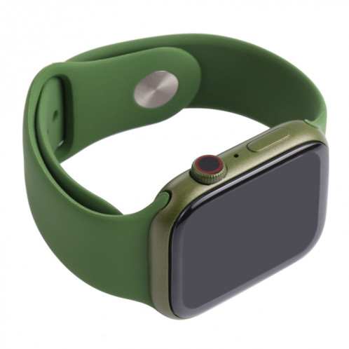 Modèle d'affichage factice d'écran non fonctionnel à écran noir pour la série Apple Watch 7 41mm (vert) SH089G61-05