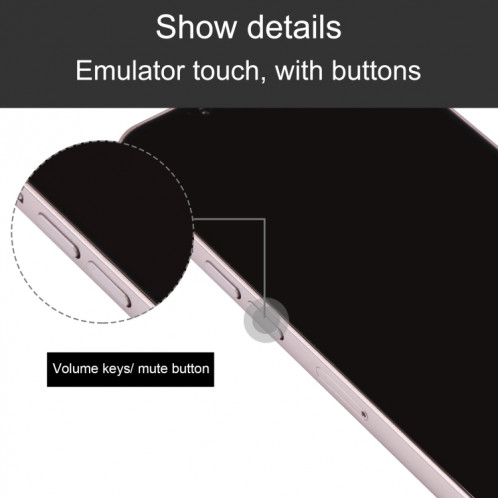 Black Screen Non-Working Fake Dummy Display Model for iPhone 13 mini (Pink) SH694F1680-07