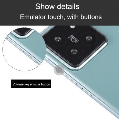 Pour Xiaomi 14 Pro, écran noir, faux modèle d'affichage factice non fonctionnel (vert) SH946G417-07
