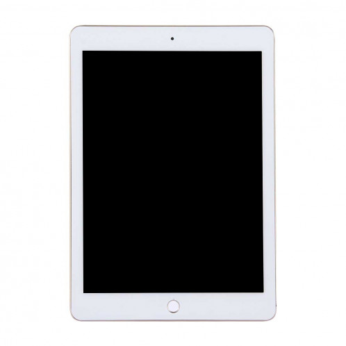 Pour iPad 9.7 (2017) sombre écran non-travail Faux factice modèle d'affichage (or + blanc) SP130J604-06