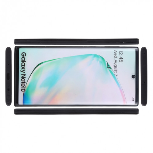 Modèle d'affichage factice factice d'écran non-couleur pour Galaxy Note 10 (noir) SH850B1367-06