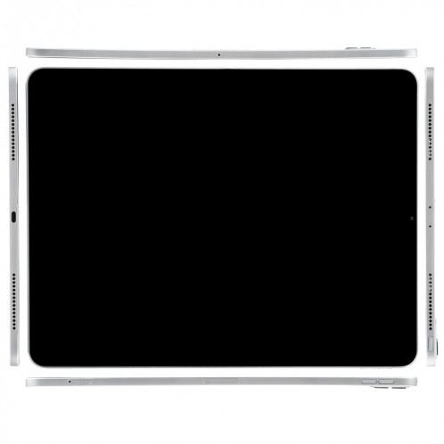 Modèle d'affichage factice sans travail à écran noir pour iPad Pro 12.9 2021 (argent) SH800S355-07